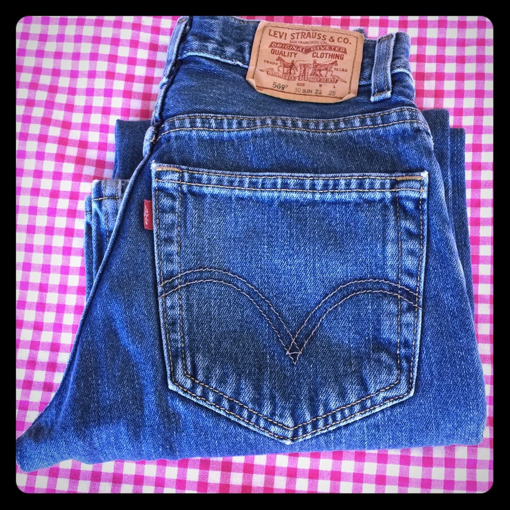 Levi's Boys 569 Loose Straight Jeans